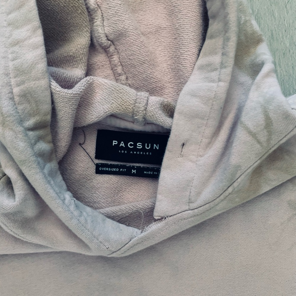 Pacsun Oversized Fit Men’s Hoodie Medium - Picture 2 of 4
